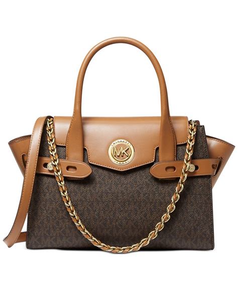 michael kors small carmen bag|carmen medium belted satchel.